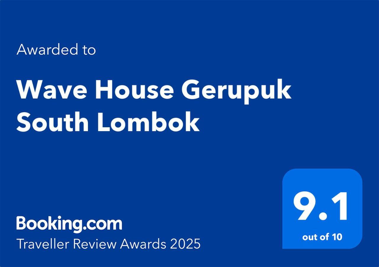 Wave House Gerupuk South Lombok Bed and Breakfast Praya Eksteriør billede